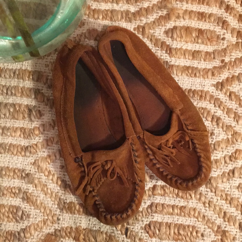 Slip on moccasins